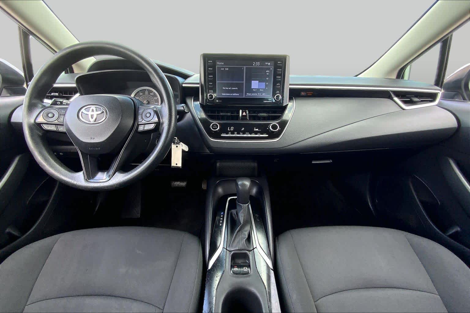 2022 Toyota Corolla LE Classic Silver Metallic at Westside Kia
