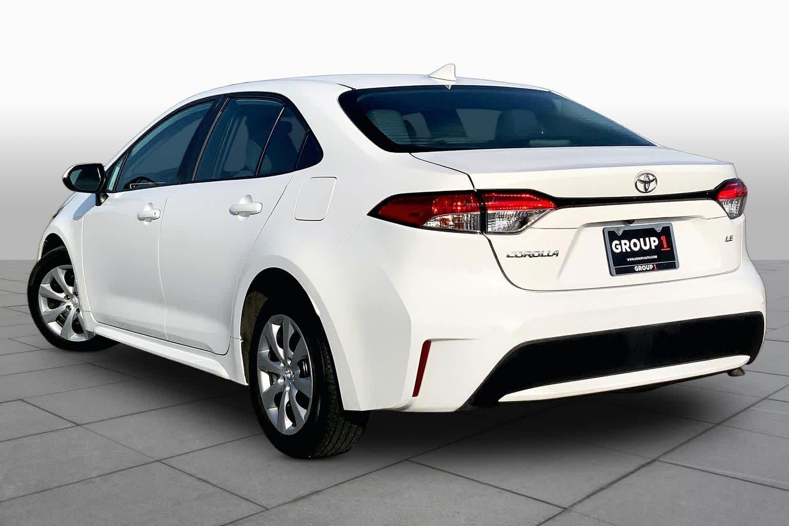 2020 Toyota Corolla LE Super White at AutoNation USA Houston