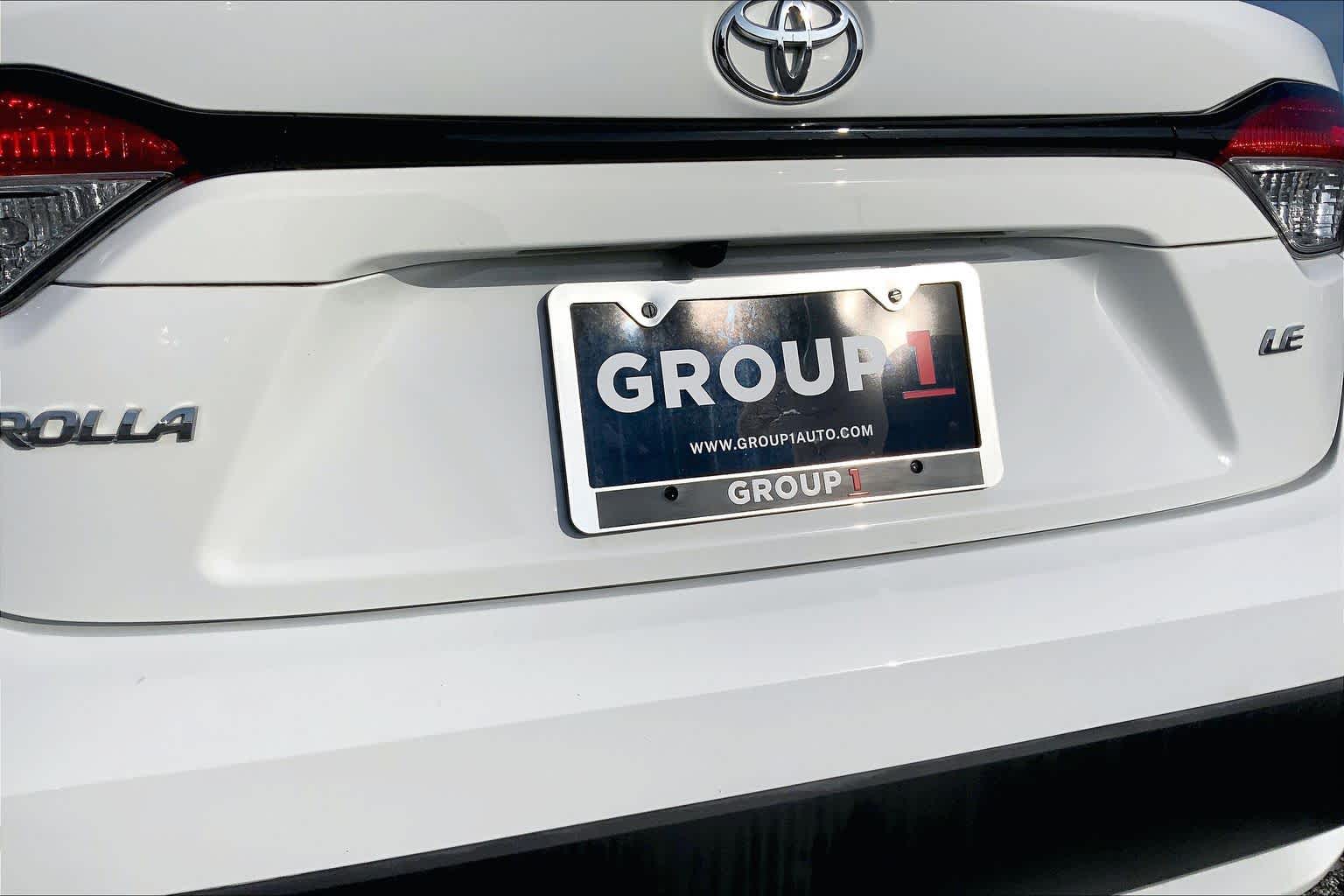 2020 Toyota Corolla LE Super White at AutoNation USA Houston