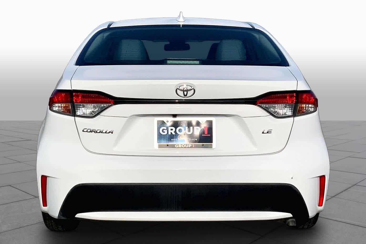 2020 Toyota Corolla LE Super White at AutoNation USA Houston