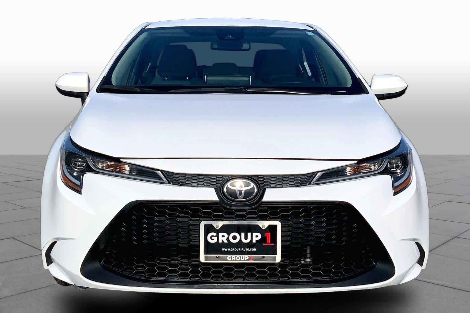 2020 Toyota Corolla LE Super White at AutoNation USA Houston
