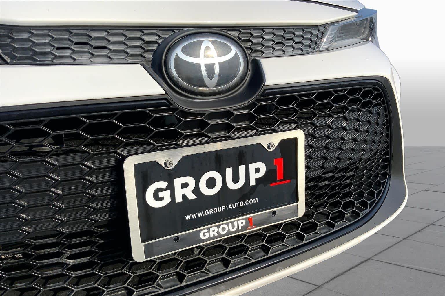 2020 Toyota Corolla LE Super White at AutoNation USA Houston