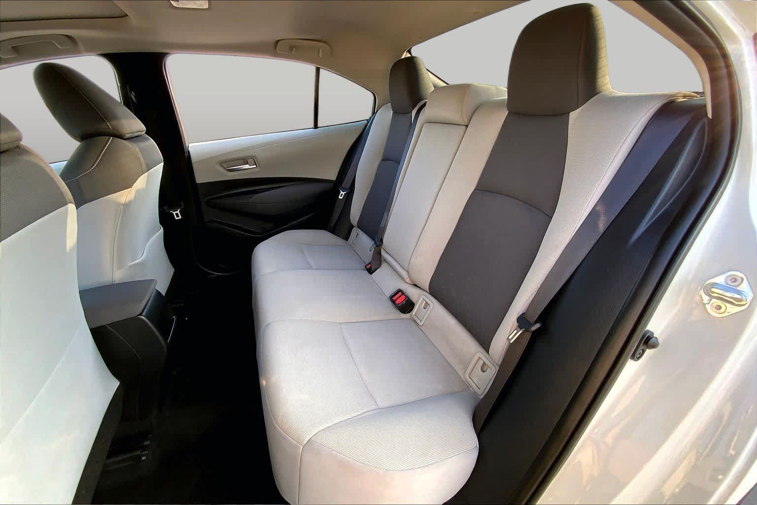 2020 Toyota Corolla LE Super White at Mercedes-Benz of Houston North