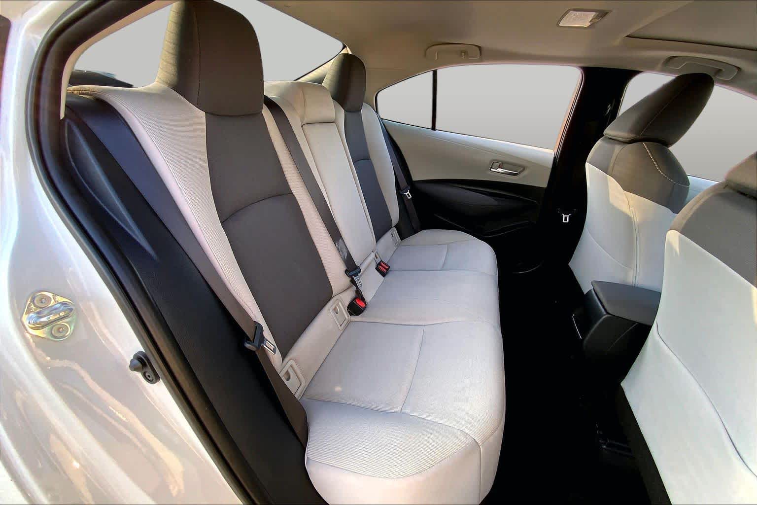 2020 Toyota Corolla LE Super White at Mercedes-Benz of Houston North