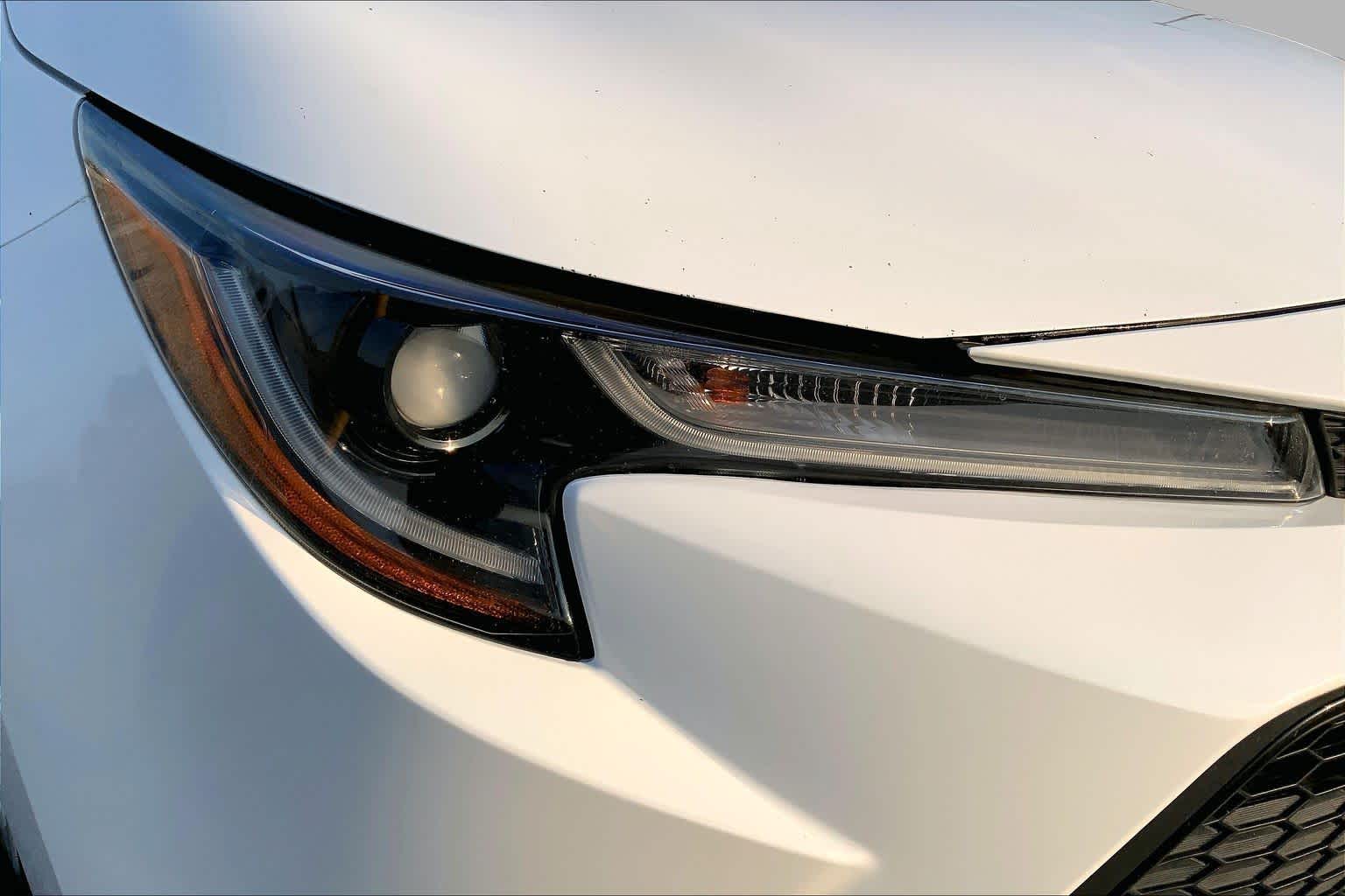 2020 Toyota Corolla LE Super White at Mercedes-Benz of Houston North