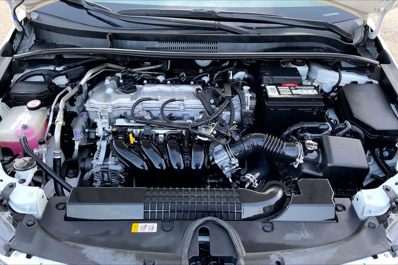 2020 Toyota Corolla LE Super White at Mercedes-Benz of Houston North