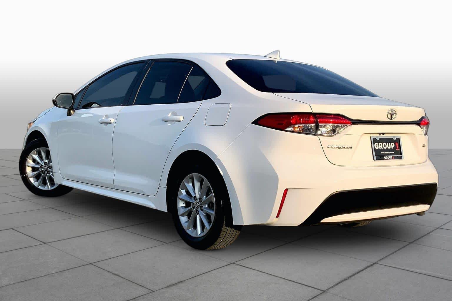 2020 Toyota Corolla LE Super White at Mercedes-Benz of Houston North