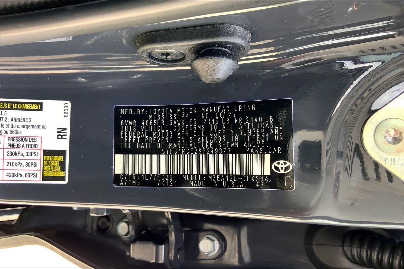 2025 Toyota Corolla SE Underground at Group 1 Toyota Southwest