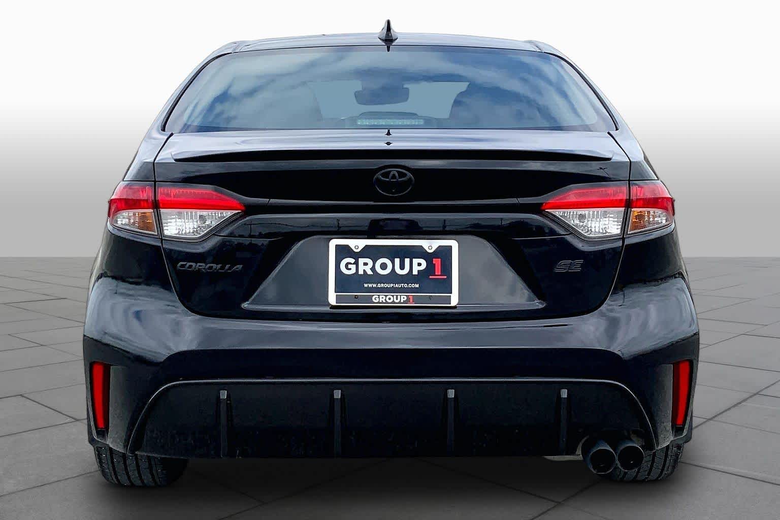 2024 Toyota Corolla SE Midnight Black Metallic at Lexus Southwest Houston