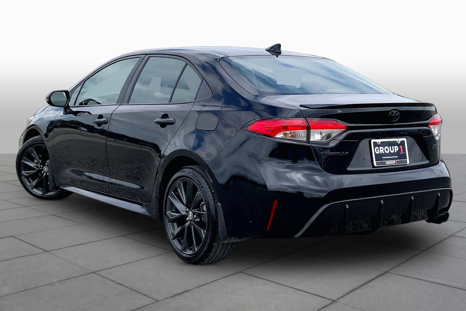 2024 Toyota Corolla SE Midnight Black Metallic at Lexus Southwest Houston