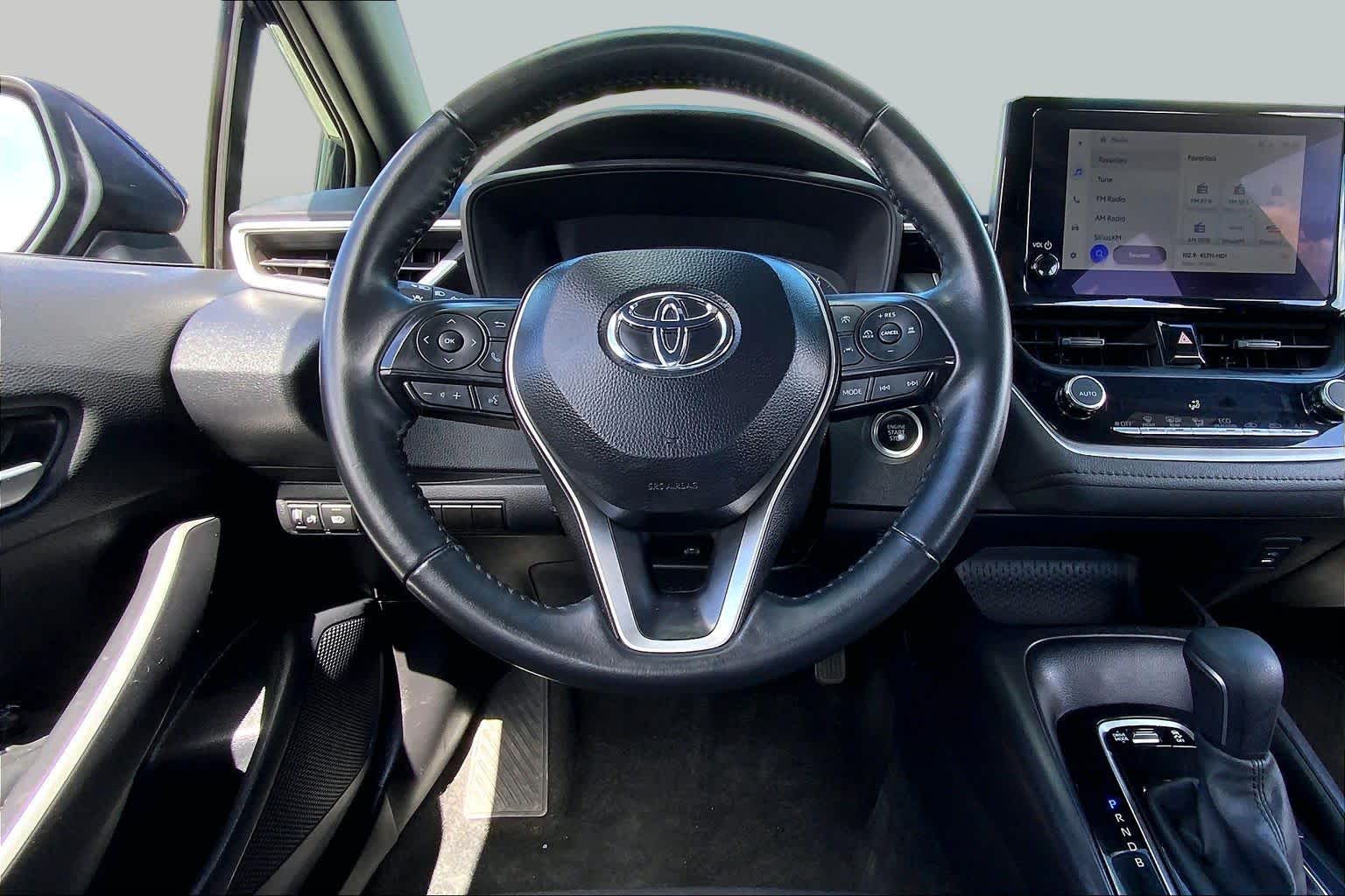 2025 Toyota Corolla SE Midnight Black Metallic at Group 1 Toyota Southwest
