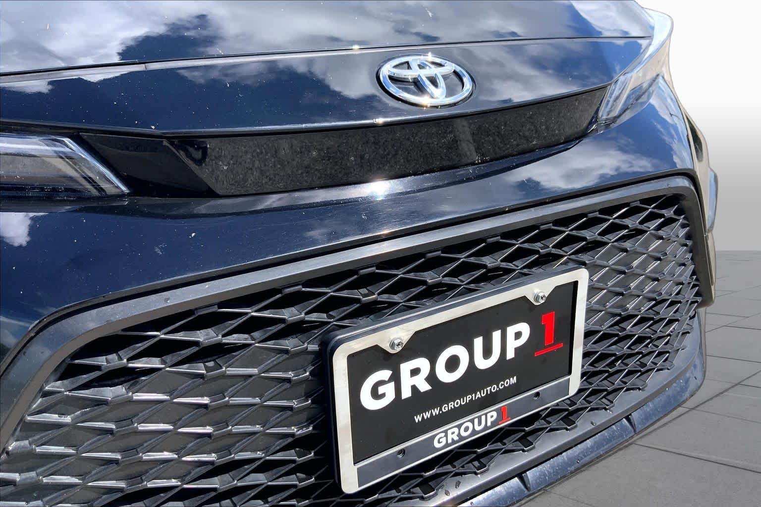 2025 Toyota Corolla SE Midnight Black Metallic at Group 1 Toyota Southwest
