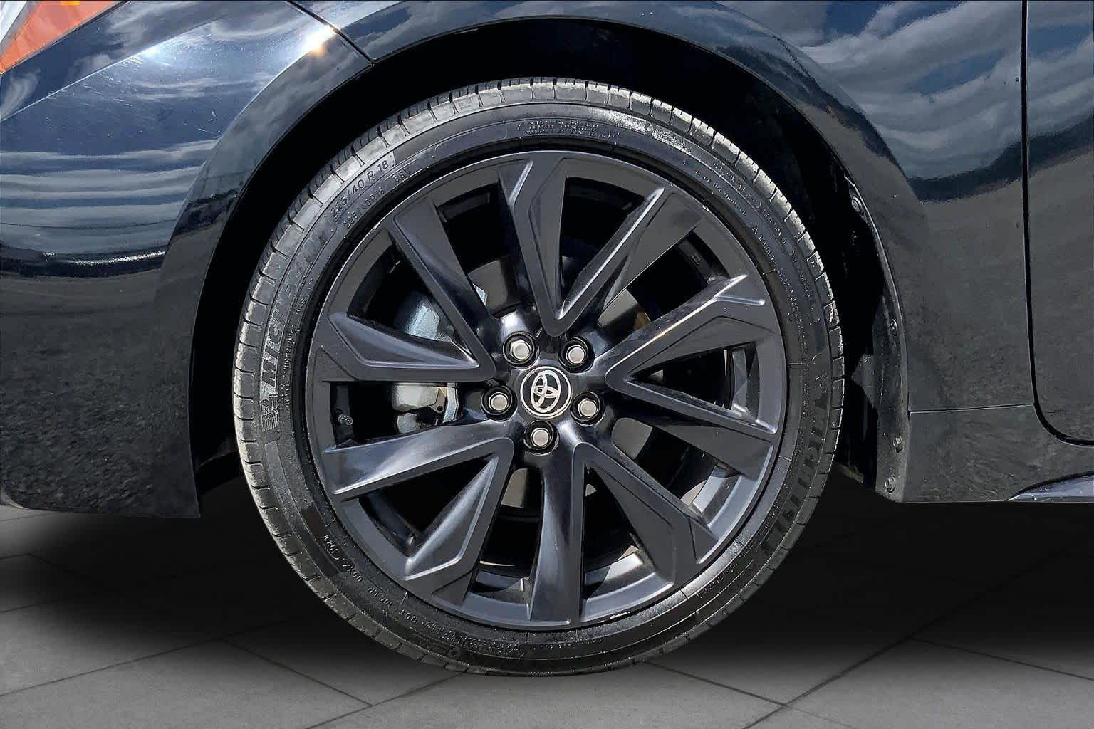 2025 Toyota Corolla SE Midnight Black Metallic at Group 1 Toyota Southwest