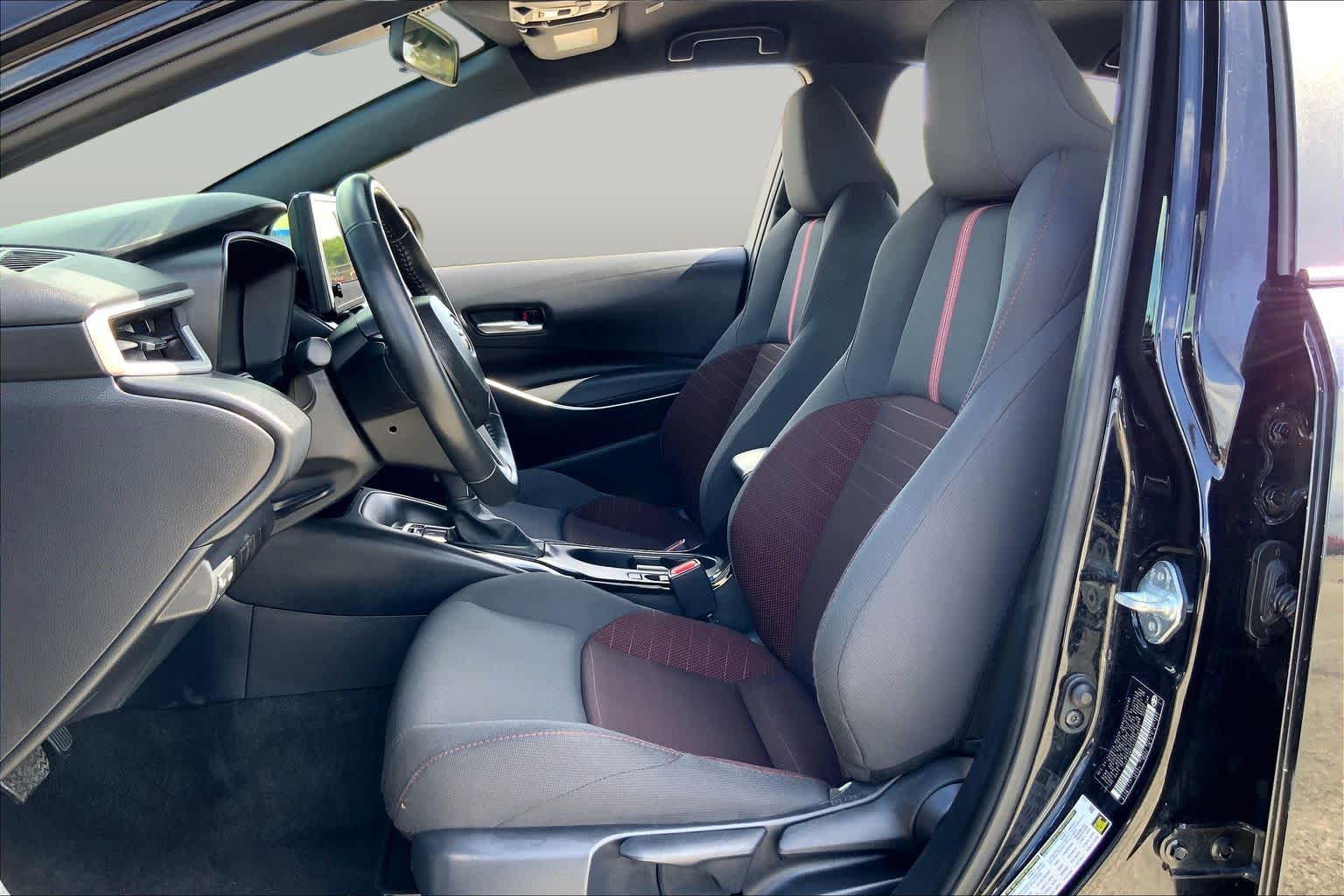2025 Toyota Corolla SE Midnight Black Metallic at Group 1 Toyota Southwest