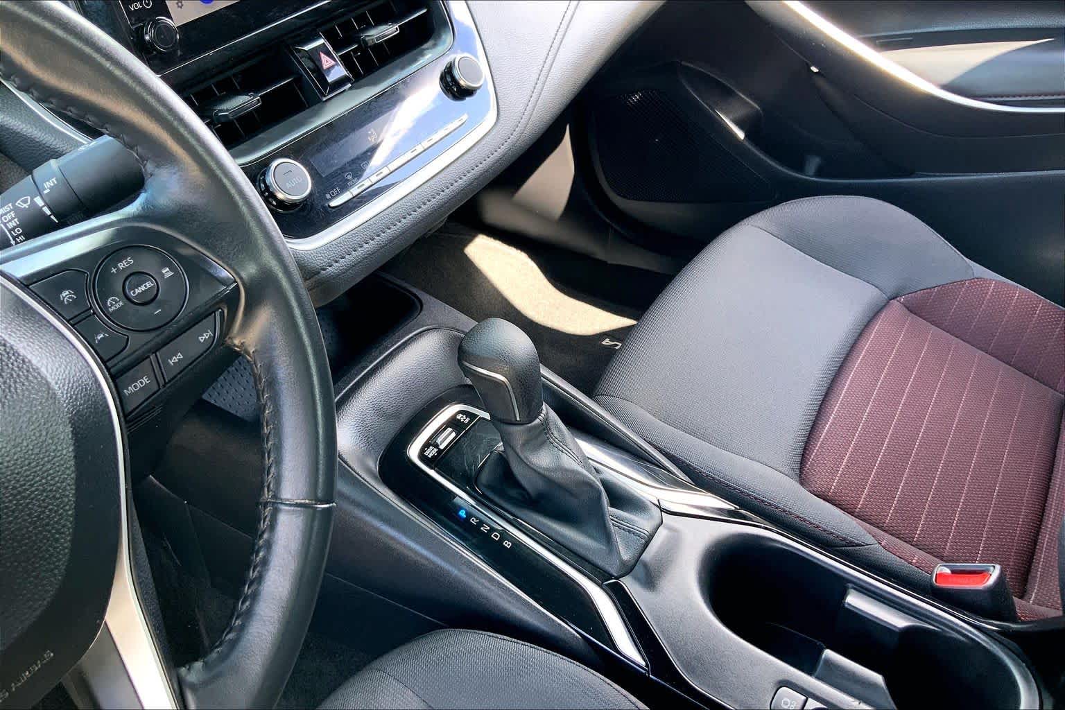 2025 Toyota Corolla SE Midnight Black Metallic at Group 1 Toyota Southwest