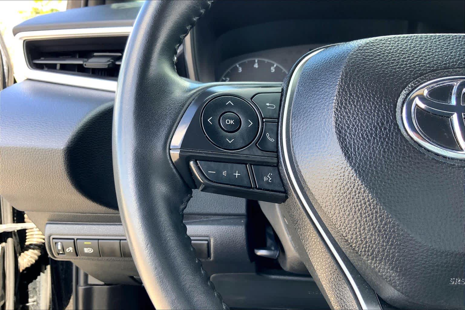 2025 Toyota Corolla SE Midnight Black Metallic at Group 1 Toyota Southwest