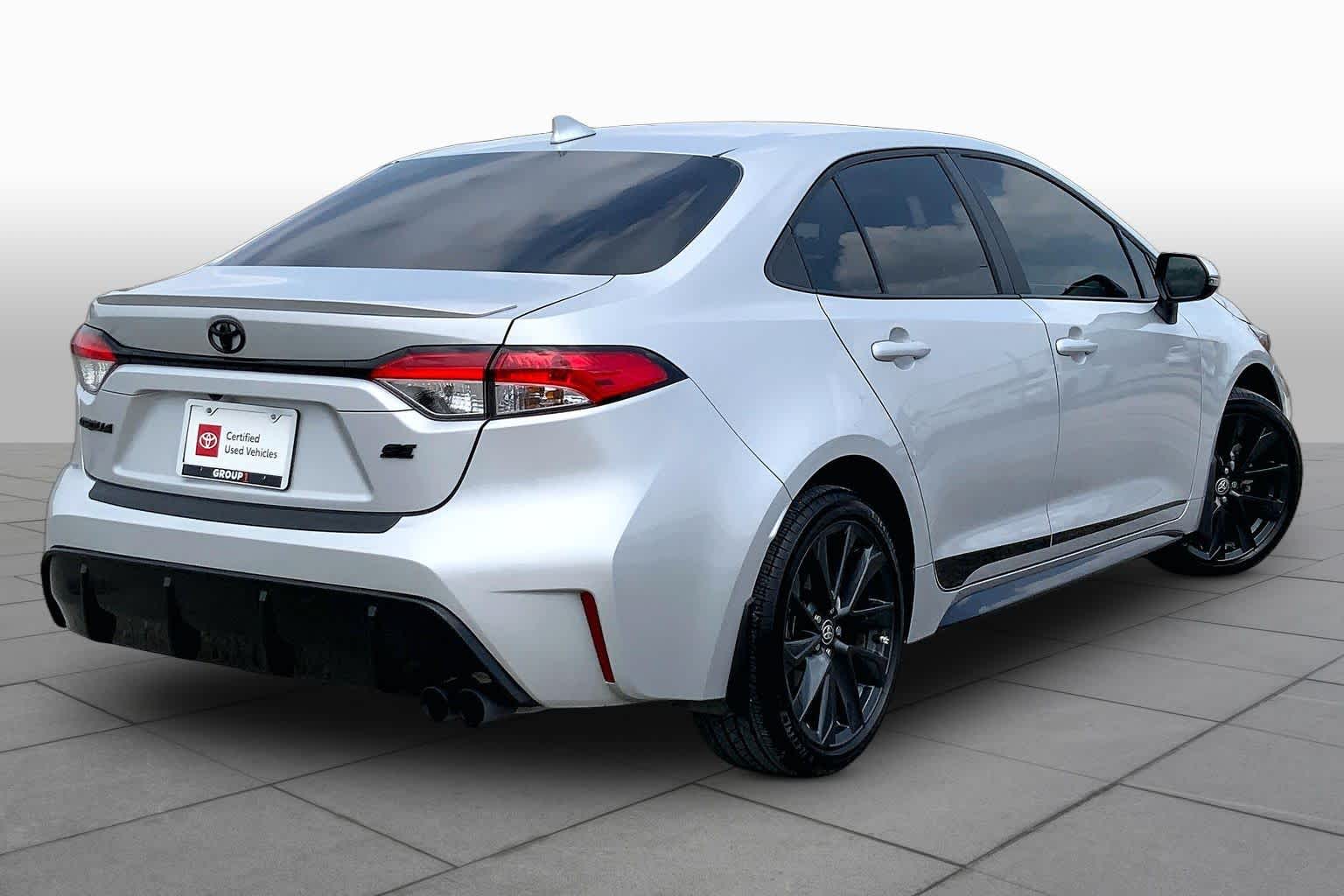 2024 Toyota Corolla SE Classic Silver Metallic at AutoNation Chevrolet Gulf Fwy