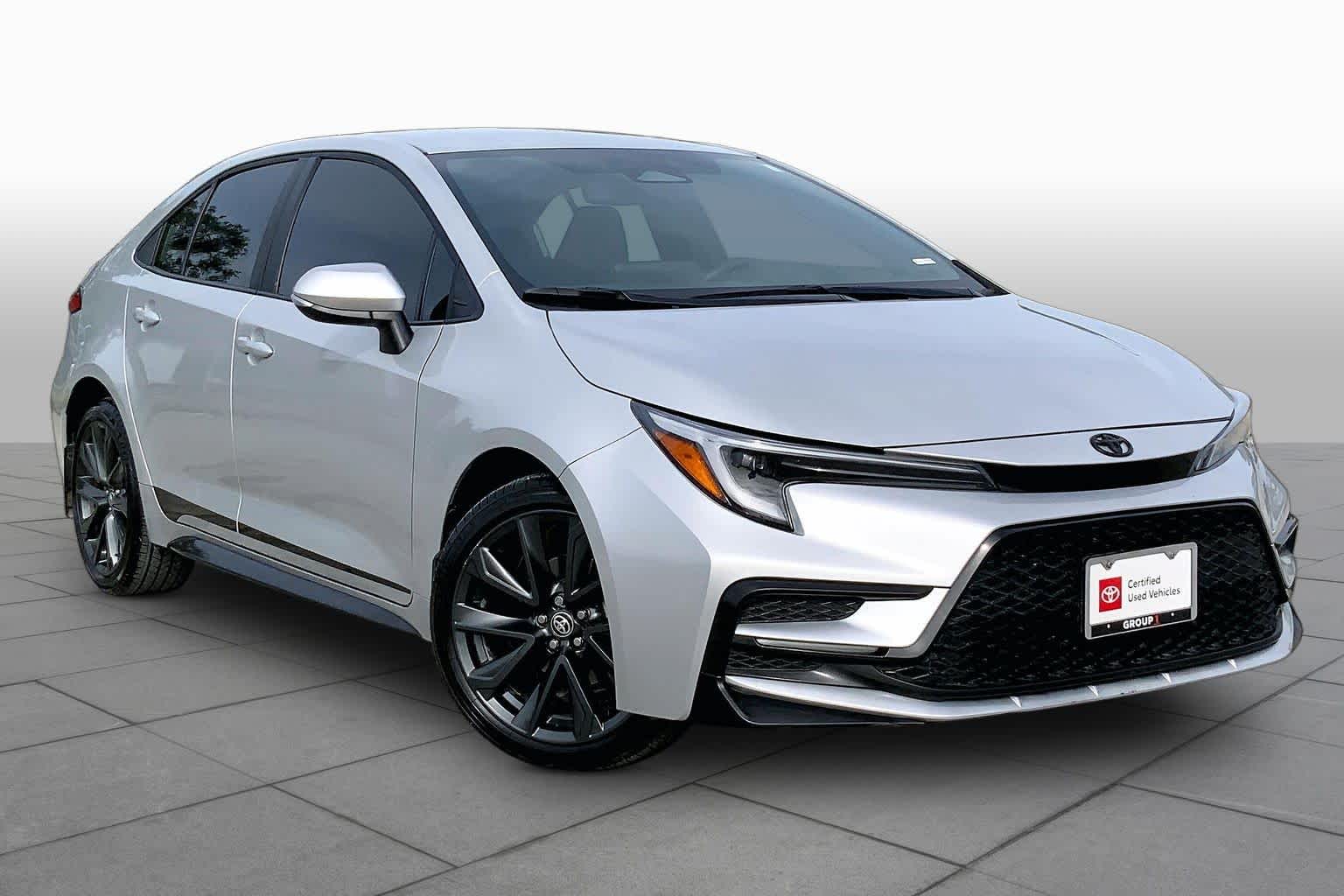 2026 Toyota Corolla SE Classic Silver Metallic at Group 1 Toyota Southwest