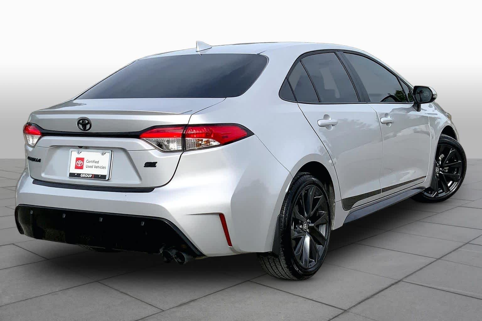 2026 Toyota Corolla SE Classic Silver Metallic at Group 1 Toyota Southwest