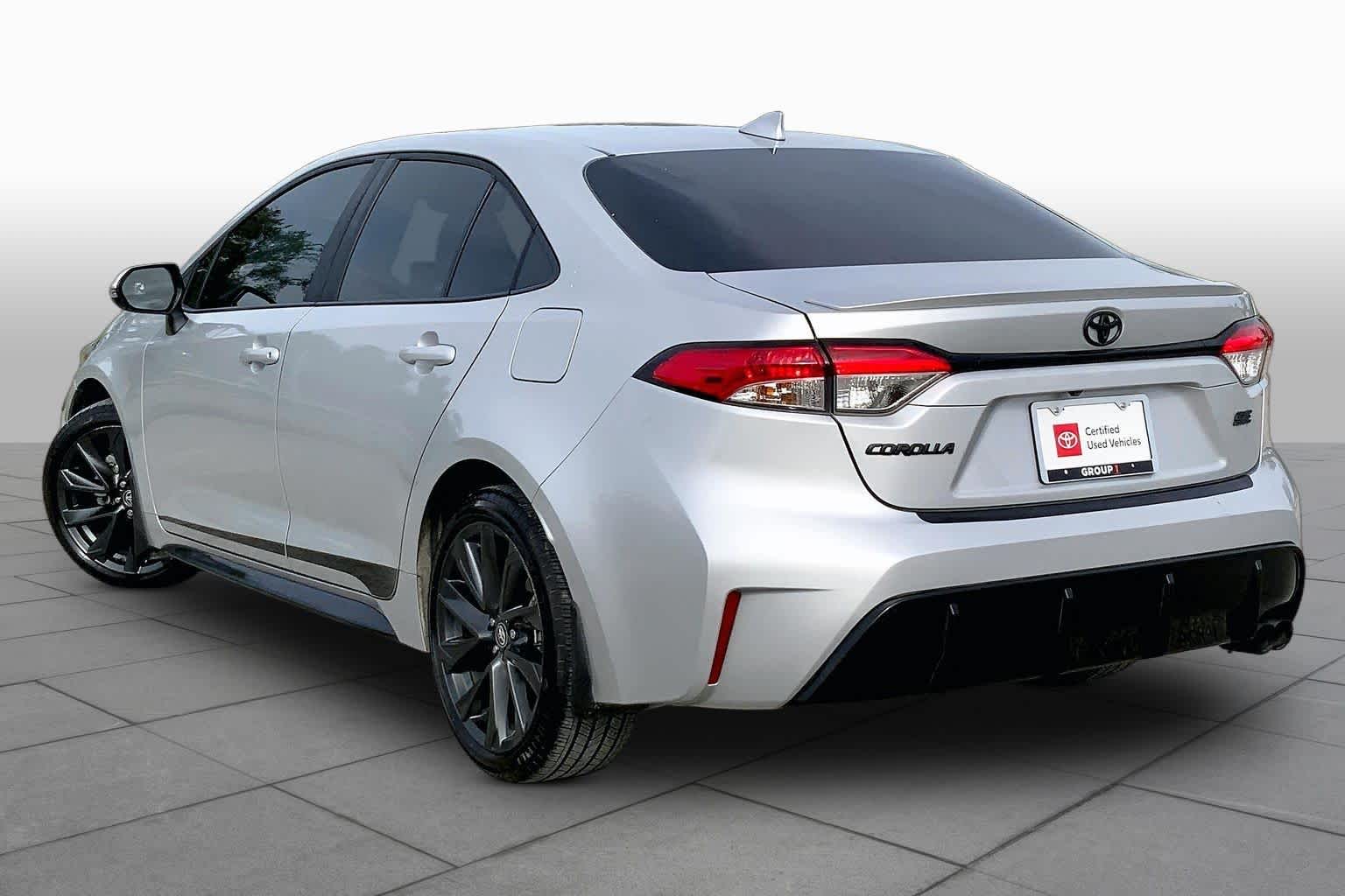 2026 Toyota Corolla SE Classic Silver Metallic at Group 1 Toyota Southwest