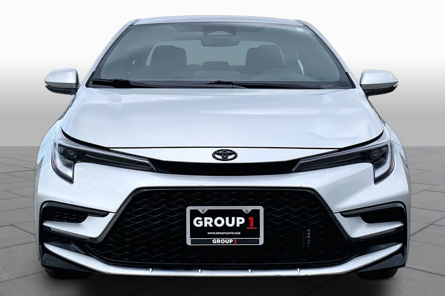 2025 Toyota Corolla SE Classic Silver Metallic at Group 1 Toyota Southwest