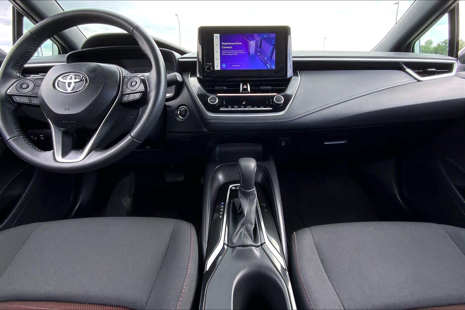 2025 Toyota Corolla SE Classic Silver Metallic at Group 1 Toyota Southwest