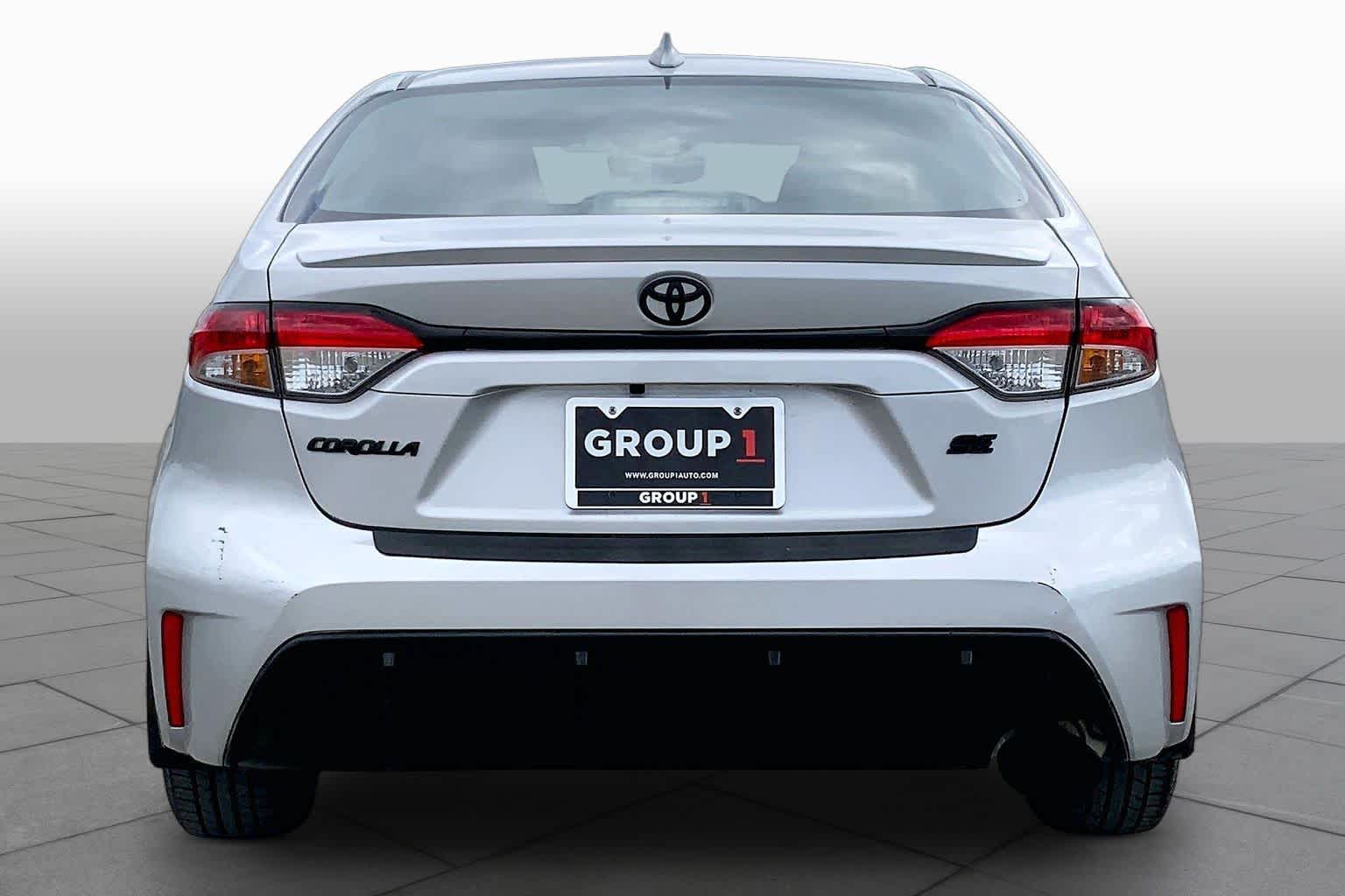 2025 Toyota Corolla SE Classic Silver Metallic at Group 1 Toyota Southwest