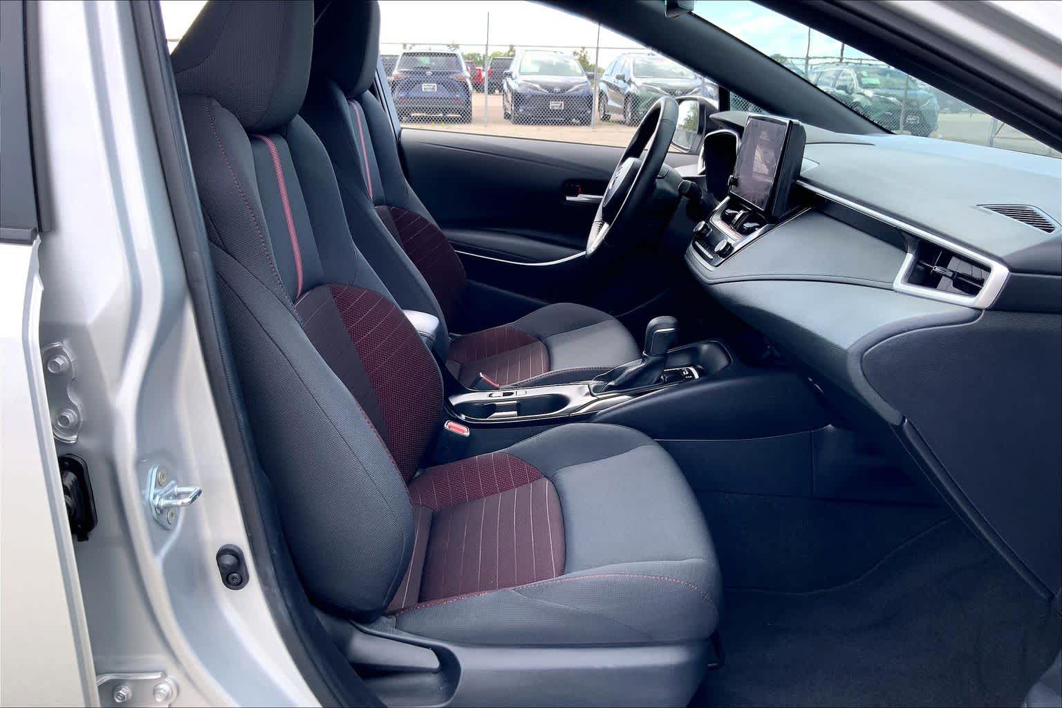 2025 Toyota Corolla SE Classic Silver Metallic at Group 1 Toyota Southwest