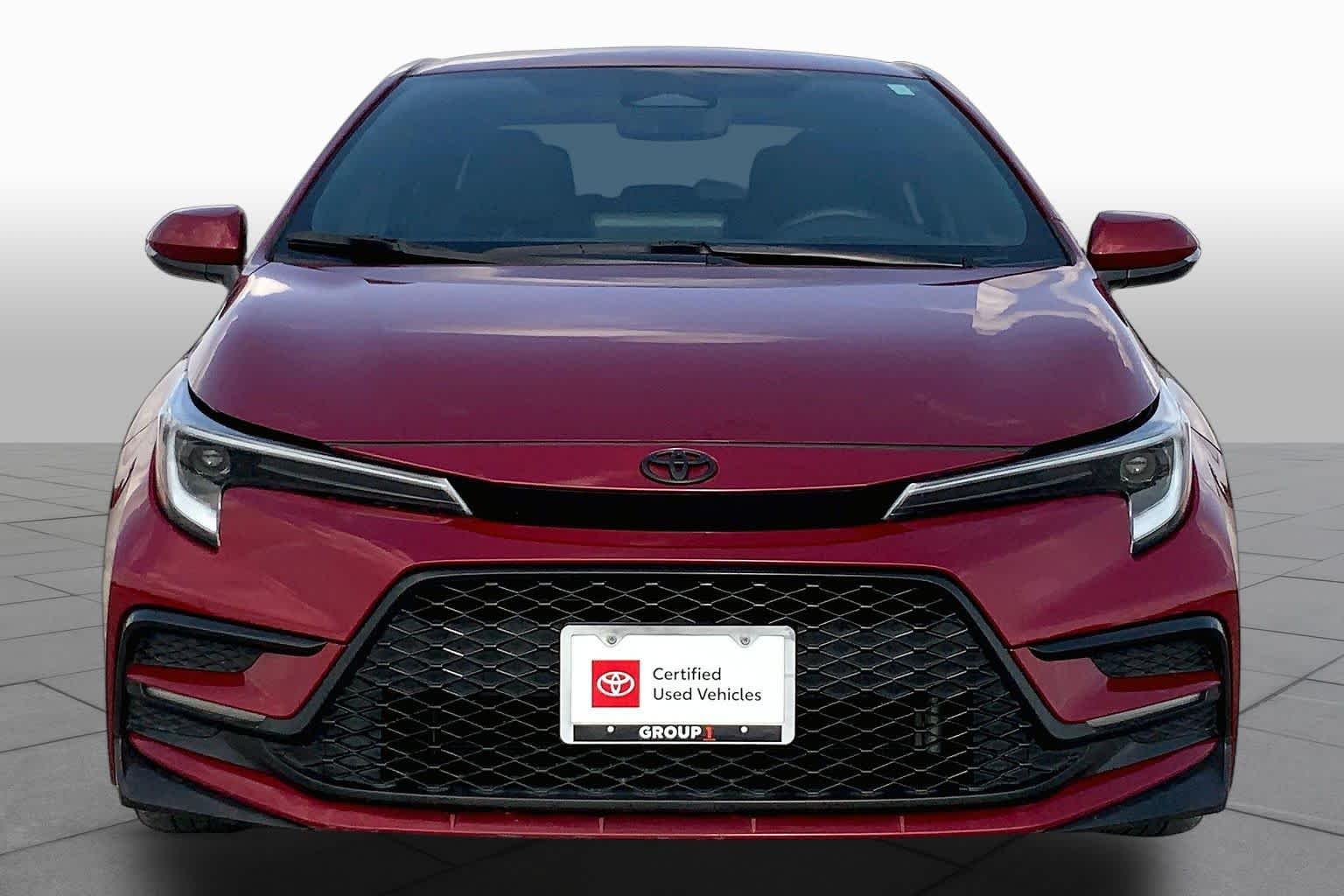 2024 Toyota Corolla SE Ruby Flare Pearl at Group 1 Toyota Southwest