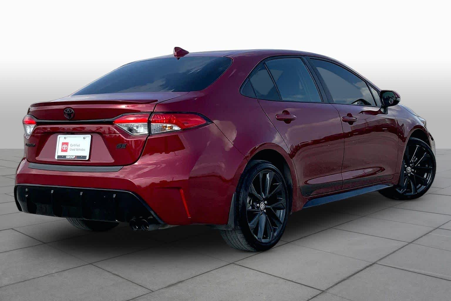 2024 Toyota Corolla SE Ruby Flare Pearl at Group 1 Toyota Southwest