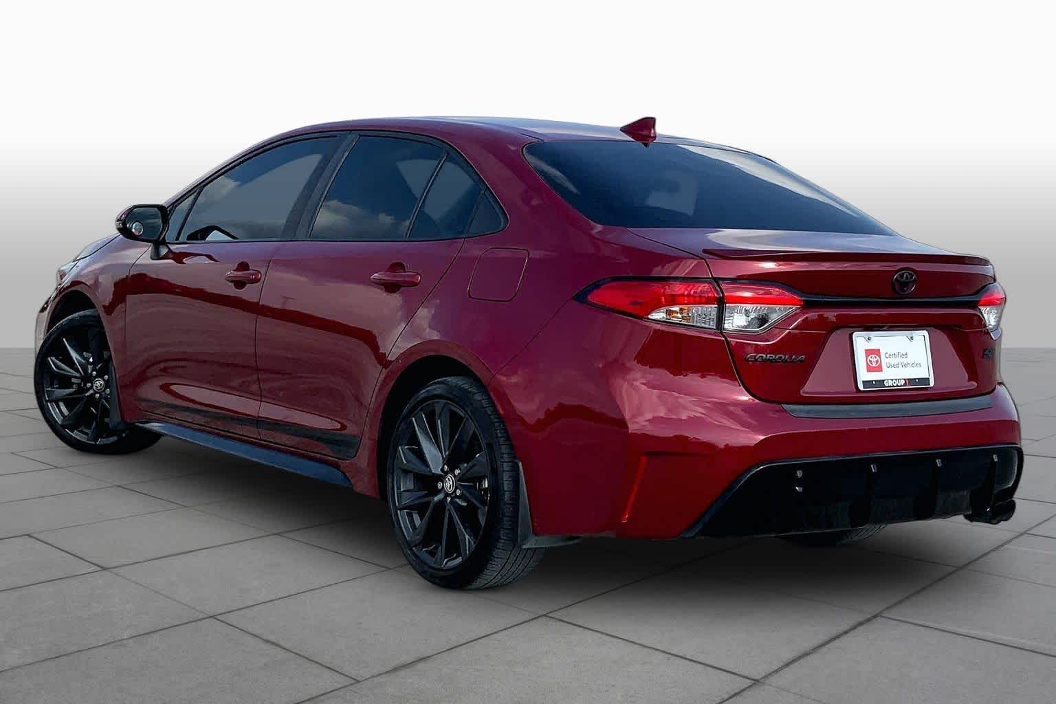 2024 Toyota Corolla SE Ruby Flare Pearl at Group 1 Toyota Southwest