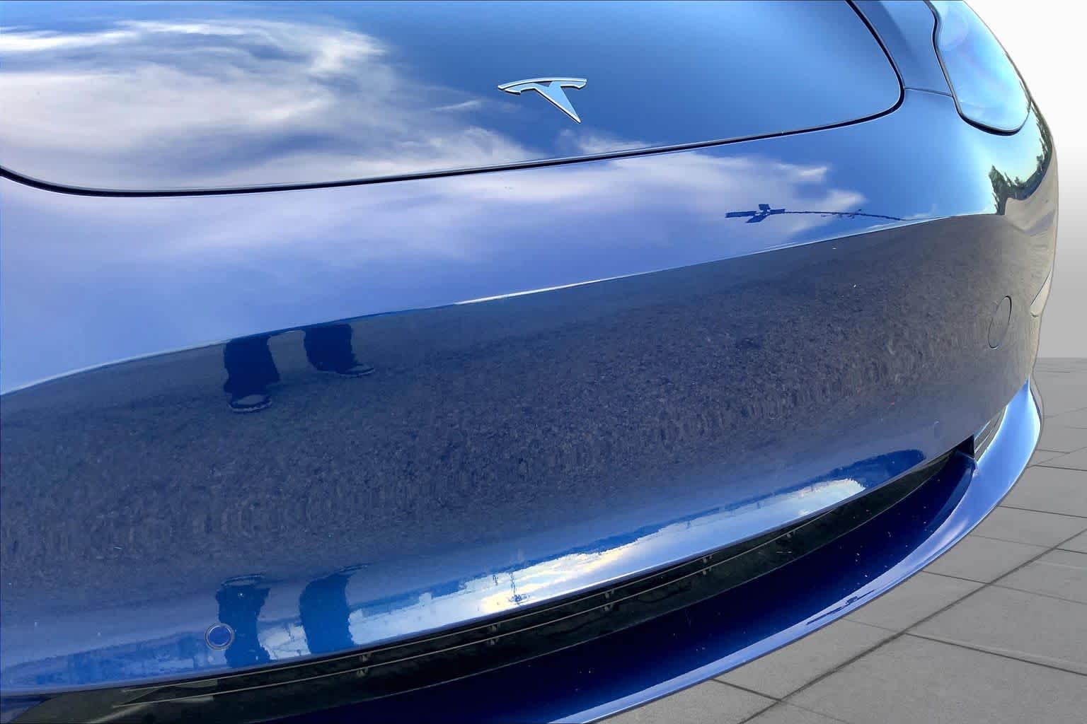 2021 Tesla Model 3 Standard Range Plus Deep Blue Metallic at Lexus Southwest Houston