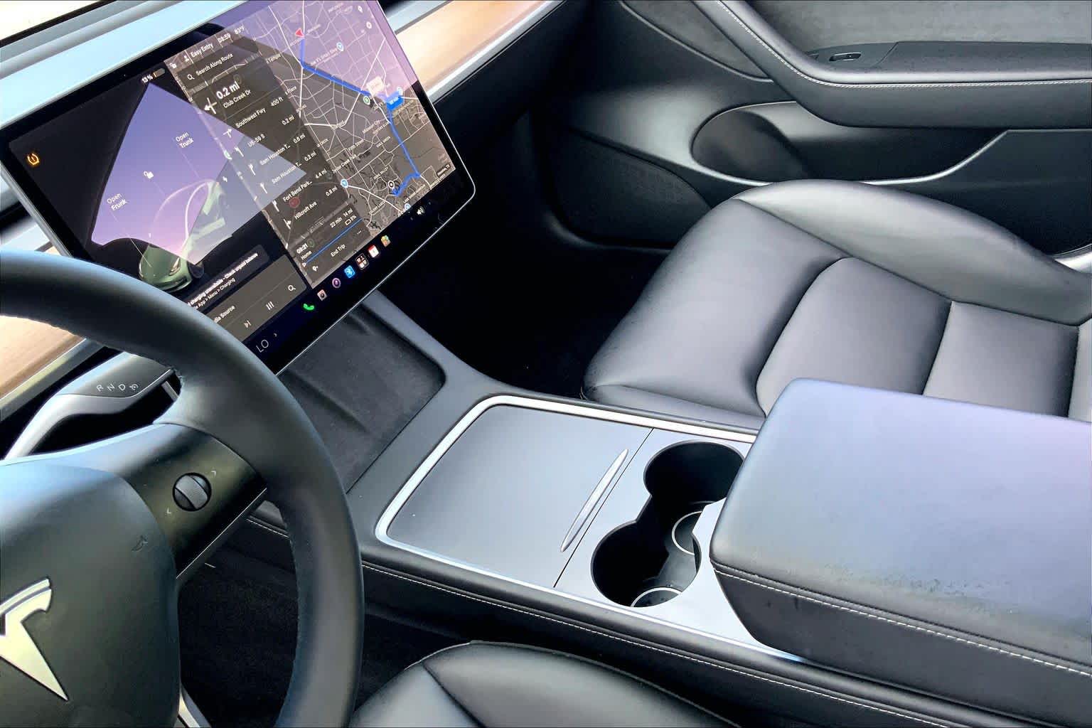 2021 Tesla Model 3 Standard Range Plus Deep Blue Metallic at Lexus Southwest Houston