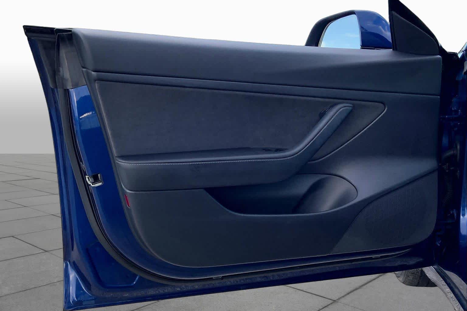 2021 Tesla Model 3 Standard Range Plus Deep Blue Metallic at Lexus Southwest Houston