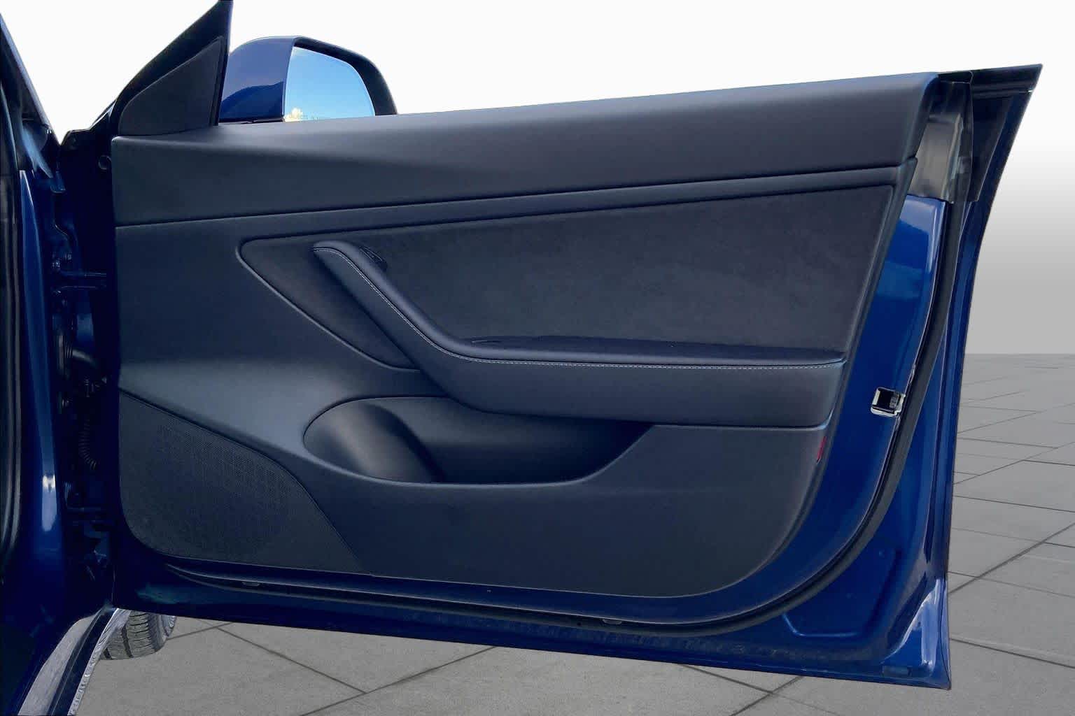 2021 Tesla Model 3 Standard Range Plus Deep Blue Metallic at Lexus Southwest Houston