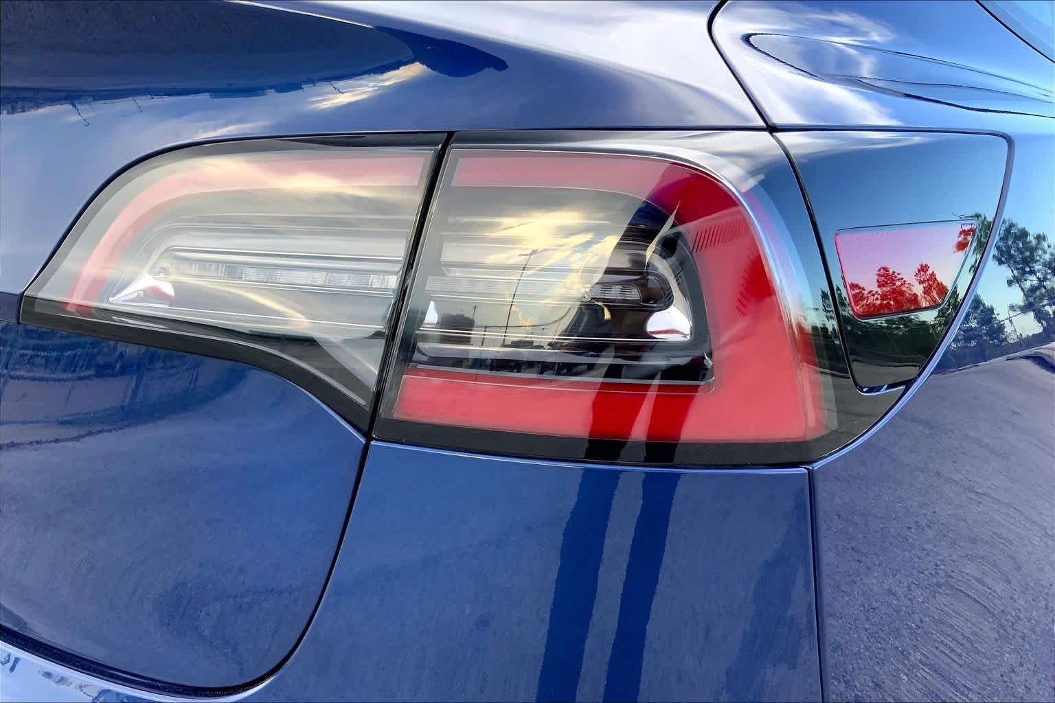 2021 Tesla Model 3 Standard Range Plus Deep Blue Metallic at Lexus Southwest Houston
