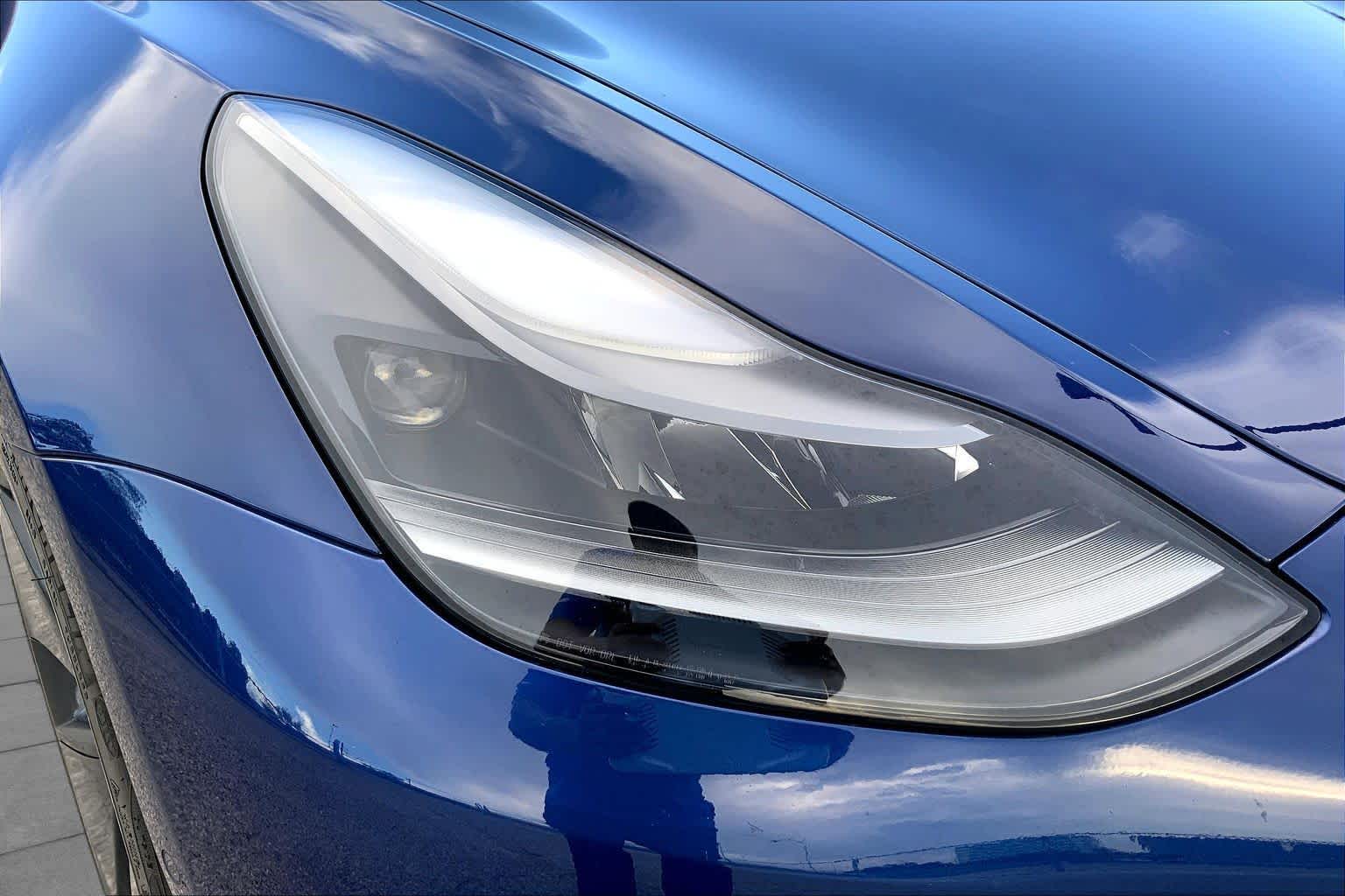 2021 Tesla Model 3 Standard Range Plus Deep Blue Metallic at Lexus Southwest Houston