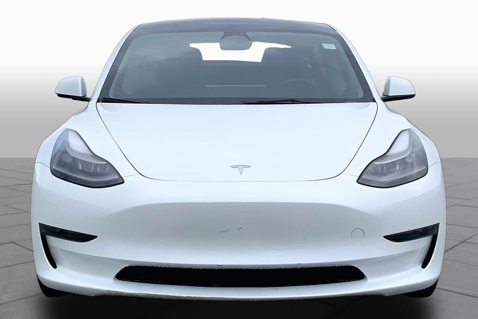 2023 Tesla Model 3  Pearl White Multi-Coat at Friendly Ford Crosby