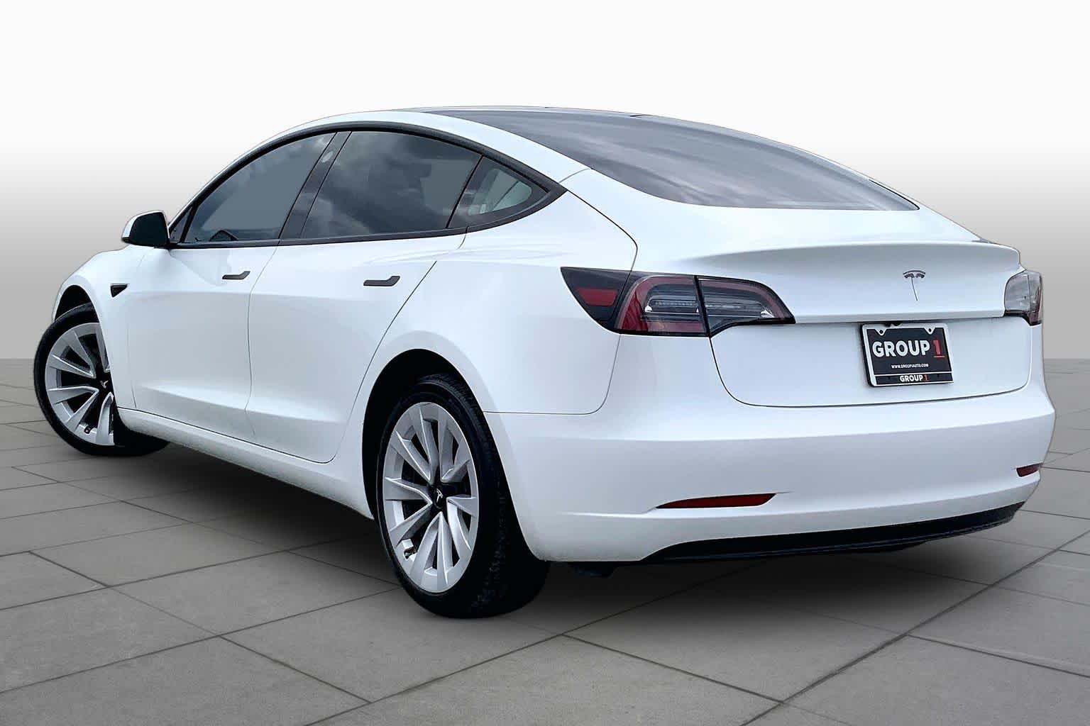 2023 Tesla Model 3  Pearl White Multi-Coat at Friendly Ford Crosby
