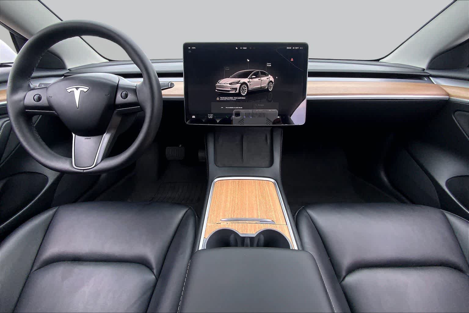 2023 Tesla Model 3  Pearl White Multi-Coat at Friendly Ford Crosby