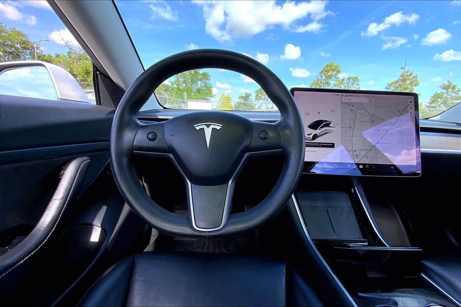2020 Tesla Model 3 Standard Range Plus Pearl White Multi-Coat at Beck & Masten Kia