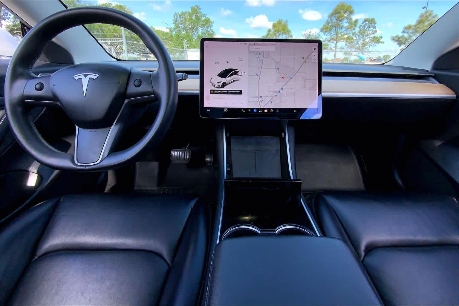 2020 Tesla Model 3 Standard Range Plus Pearl White Multi-Coat at Beck & Masten Kia