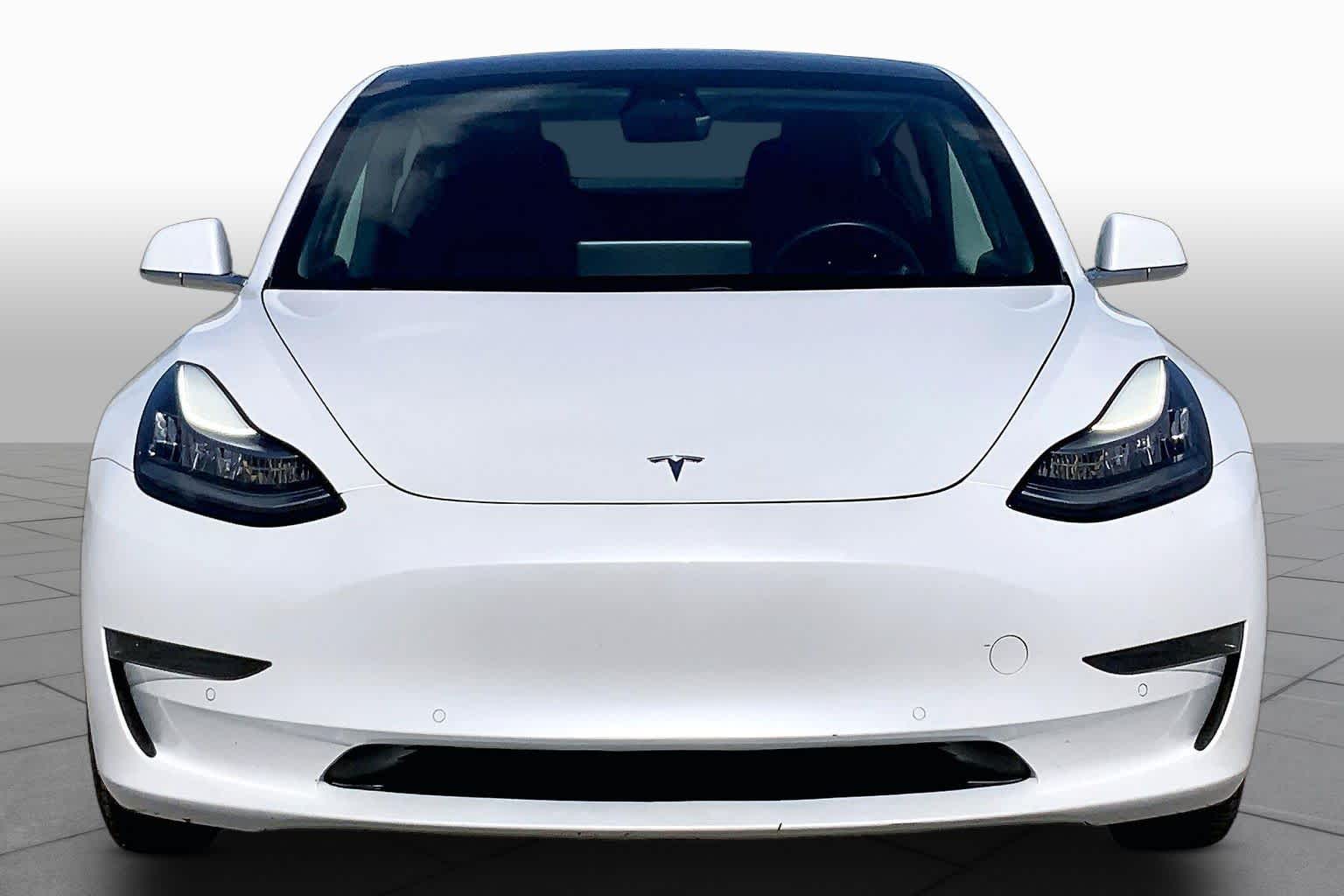 2020 Tesla Model 3 Standard Range Plus Pearl White Multi-Coat at Beck & Masten Kia