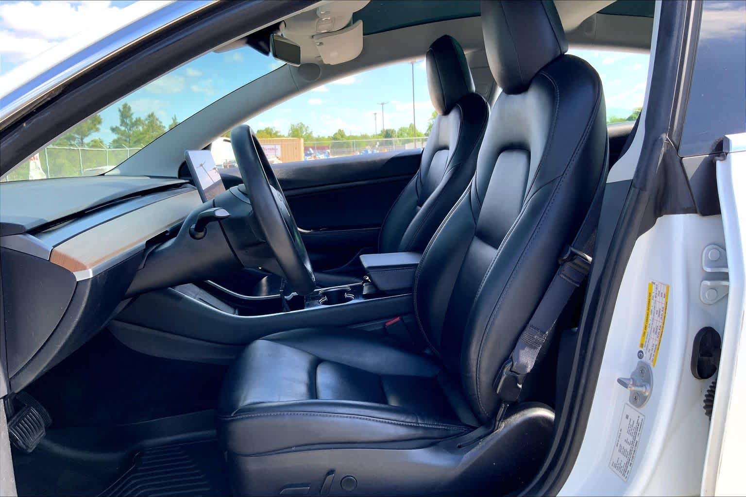 2020 Tesla Model 3 Standard Range Plus Pearl White Multi-Coat at Beck & Masten Kia