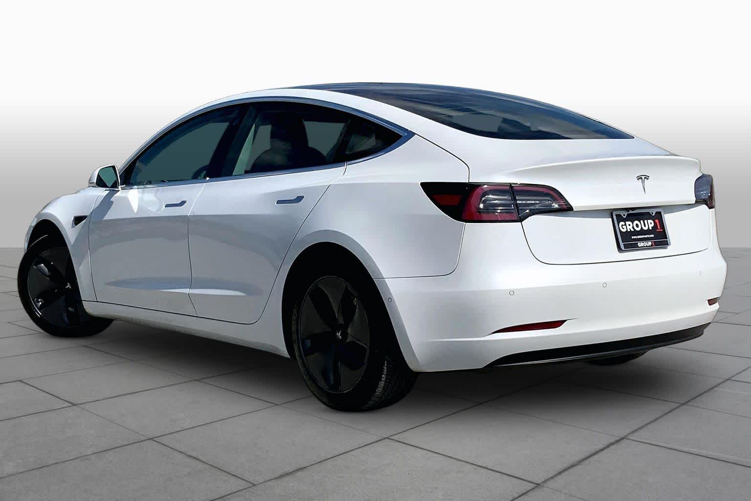2020 Tesla Model 3 Standard Range Plus Pearl White Multi-Coat at Beck & Masten Kia