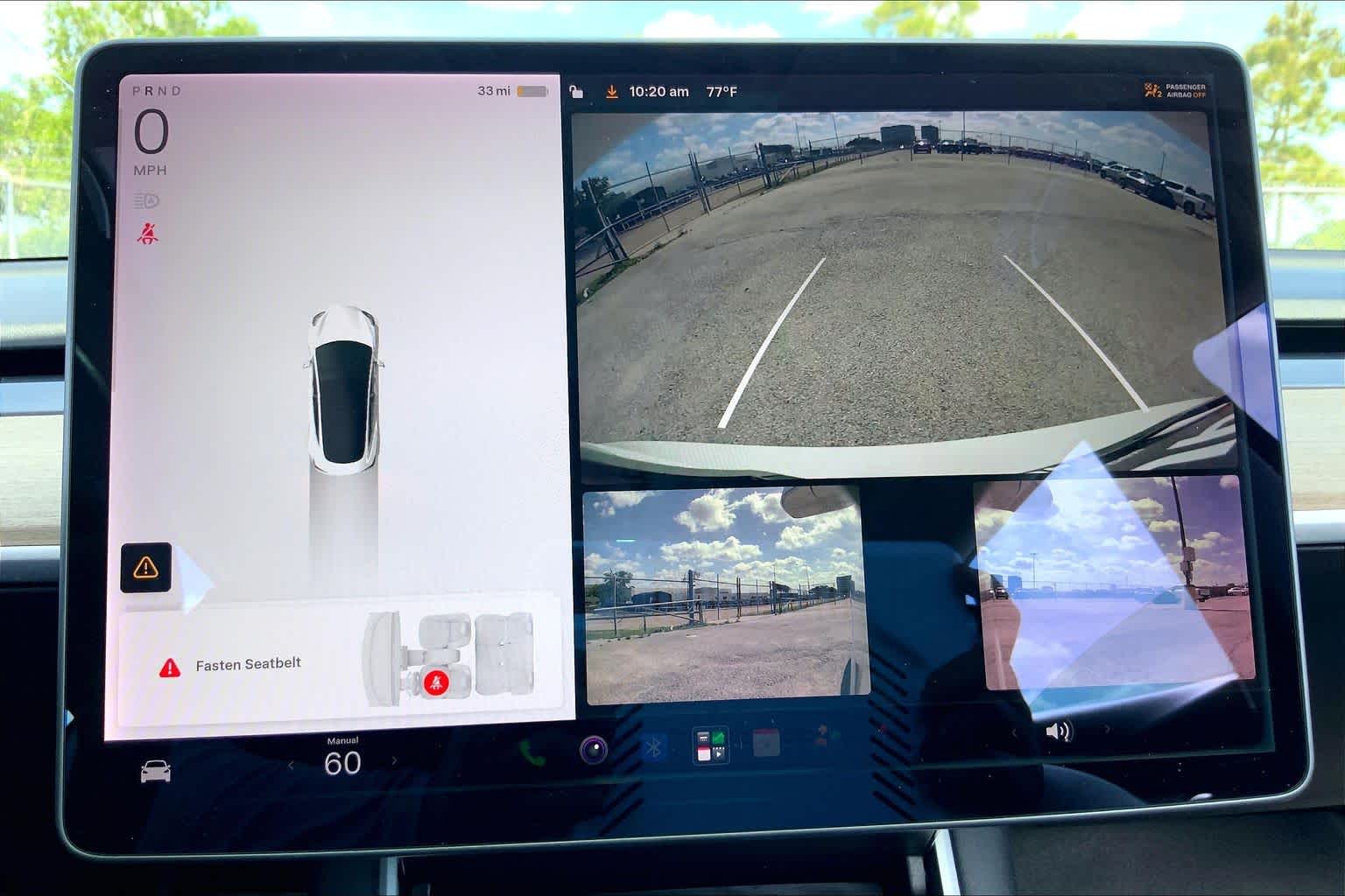2020 Tesla Model 3 Standard Range Plus Pearl White Multi-Coat at Beck & Masten Kia