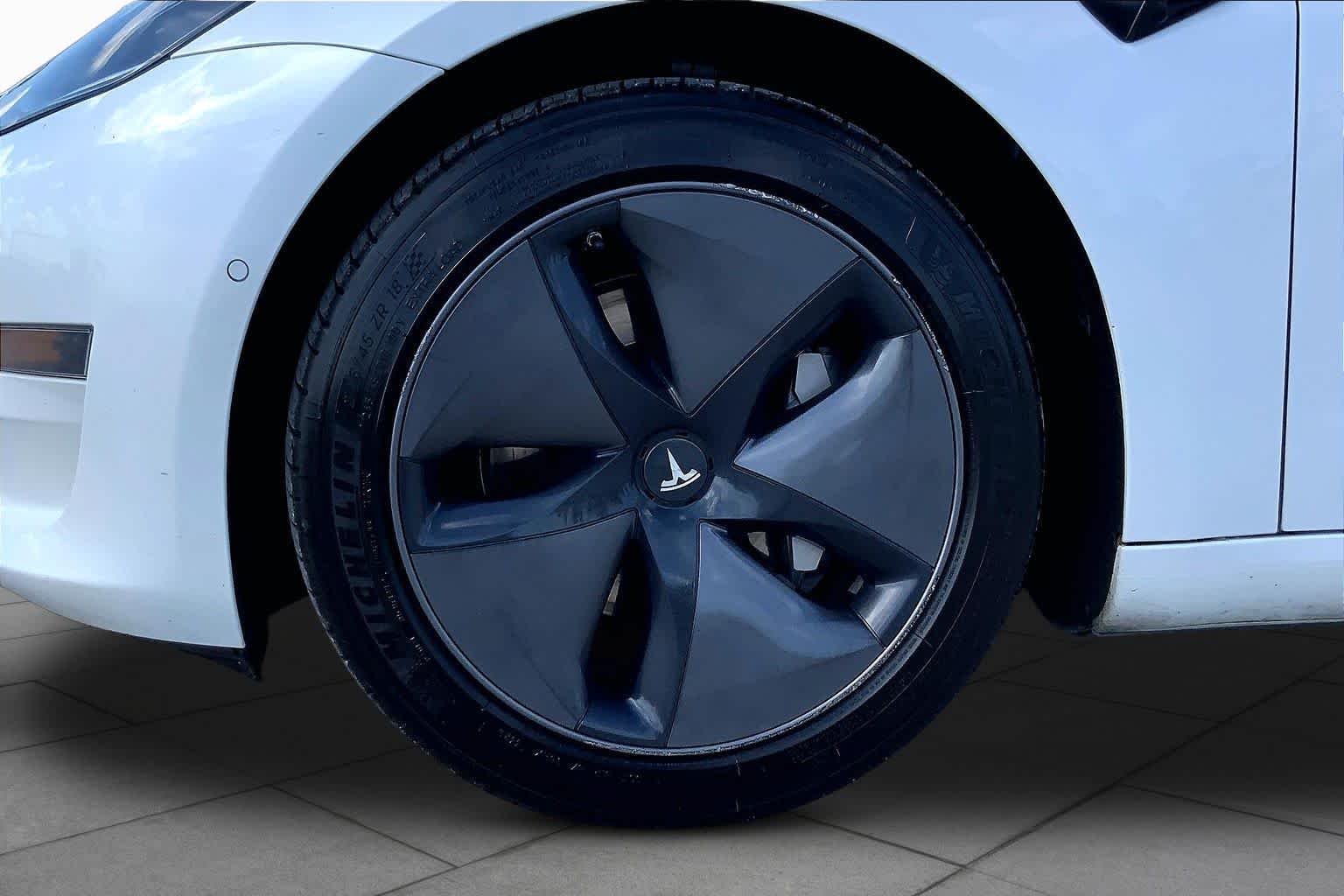 2020 Tesla Model 3 Standard Range Plus Pearl White Multi-Coat at Beck & Masten Kia