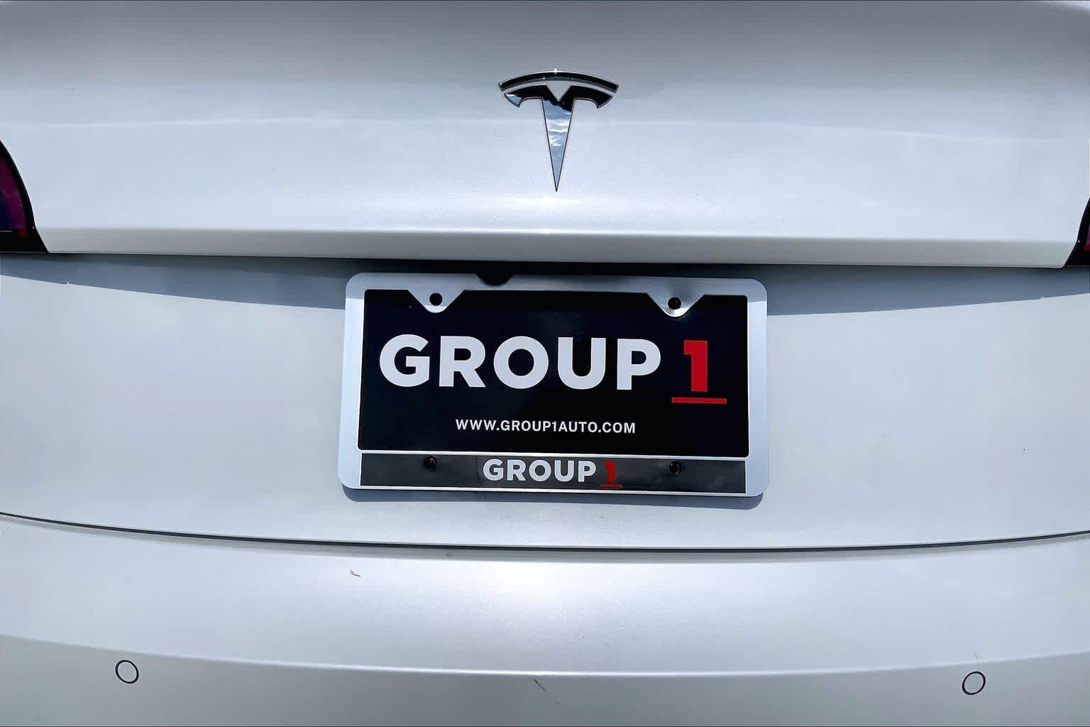 2020 Tesla Model 3 Standard Range Plus Pearl White Multi-Coat at Beck & Masten Kia