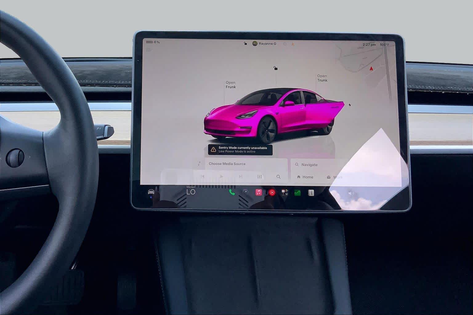2023 Tesla Model 3  Pearl White Multi-Coat at Beck & Masten Kia