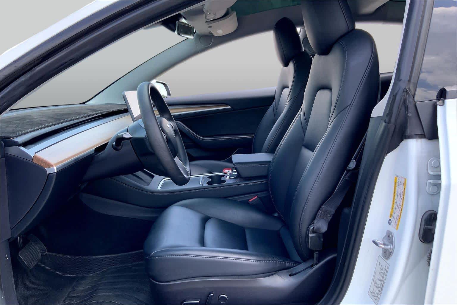 2023 Tesla Model 3  Pearl White Multi-Coat at Beck & Masten Kia